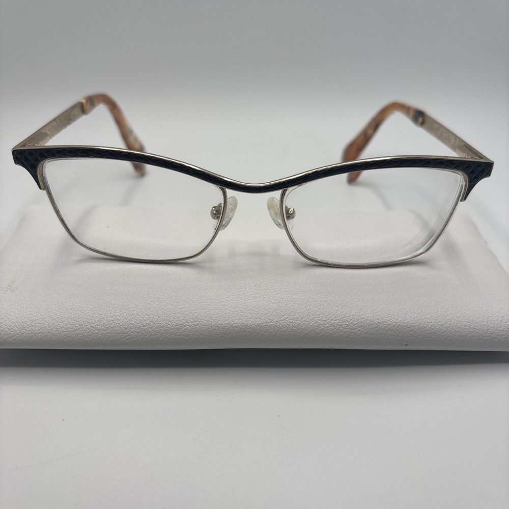 Christian LaCroix Metal Rim Eyeglass Frames CL3040 001 54-16-140mm France #D36